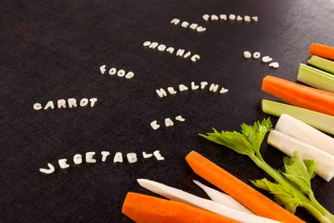 Vegetable soup ingredients. Stock Photos