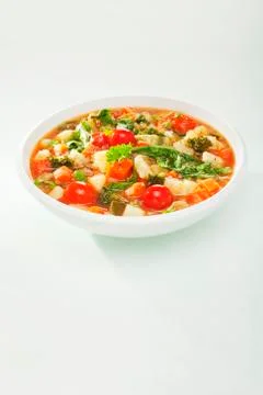 Vegetable soup Stock Photos