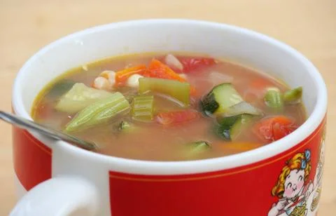 Vegetable soup Stock Photos