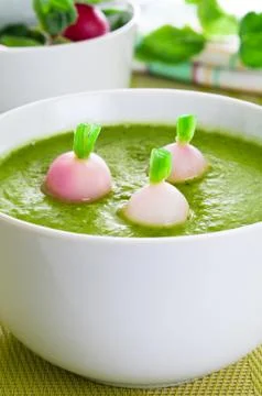 Vegetable soup Stock Photos