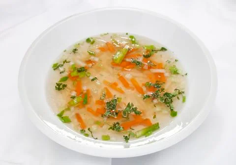 Vegetable soup Stock Photos