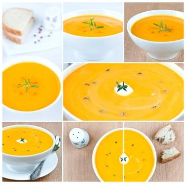 Vegetable soup Foto stock