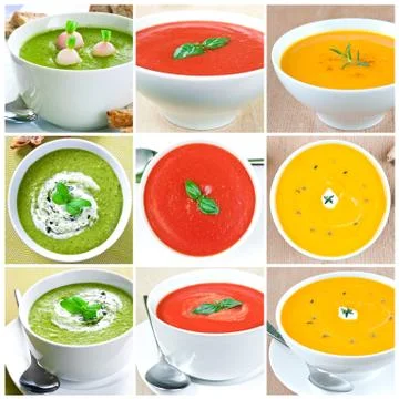 Vegetable soup Foto stock