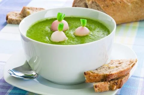 Vegetable soup 스톡 사진