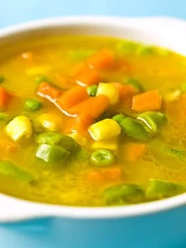 Vegetable soup Stock Photos
