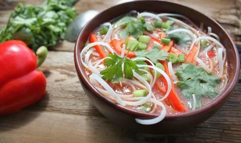 Vegetable soup Stock Photos