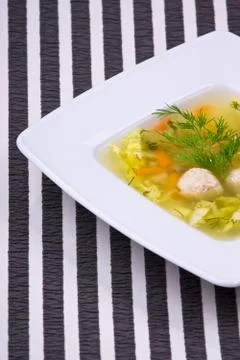 Vegetable soup Stock Photos
