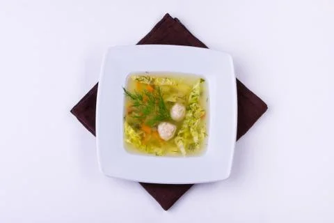 Vegetable soup Stock Photos