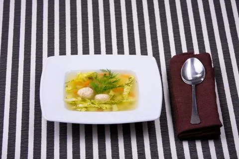 Vegetable soup Fotos de archivo