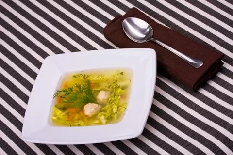 Vegetable soup Stock Photos