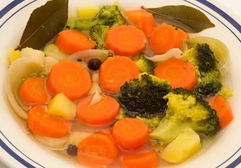 Vegetable soup Stock Photos