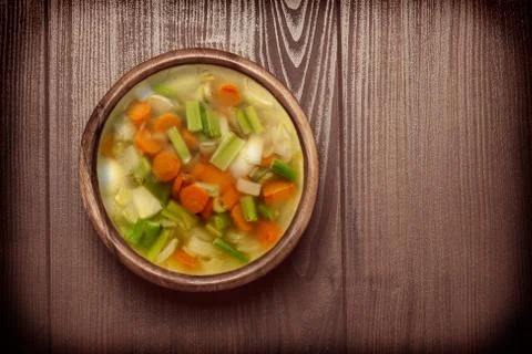 Vegetable soup Stock Photos