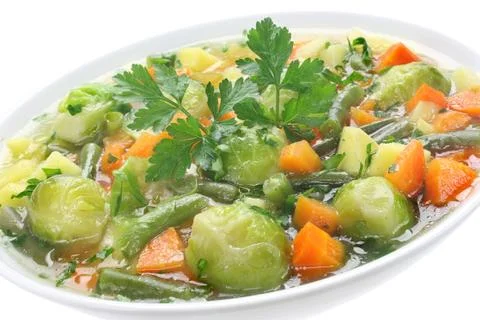 Vegetable soup Stock Photos