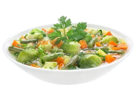 Vegetable soup Stock Photos