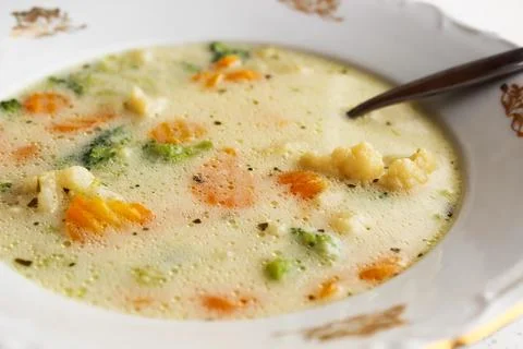 Vegetable Soup Stock Photos