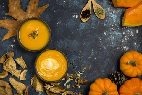 Vegetable soups Stock Photos