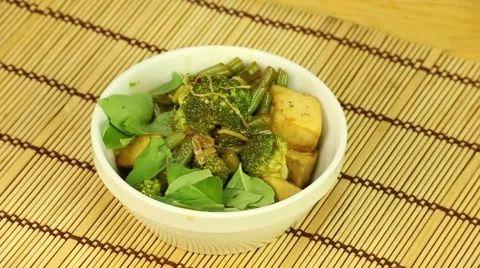 Vegetable stew Stock Footage 57523592