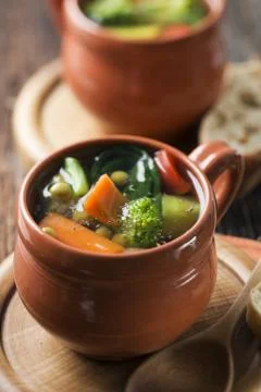 Vegetable stew Stock Photos