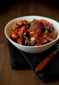 Vegetable stew Stock Photos