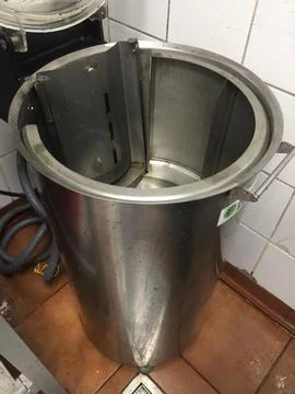 The vegetable washing machine view Stock Photos