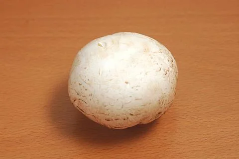 Vegetable, white button mushroom shape top side round Copyright: xAngeloxD... Stock Photos