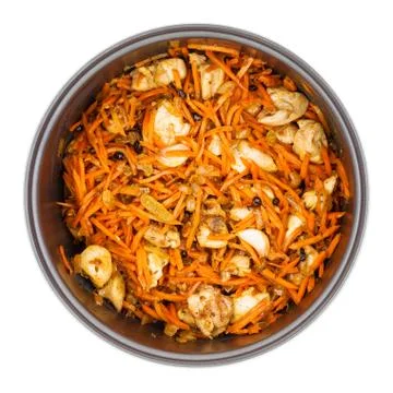 Vegetables And Chicken Stock Photos