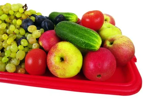 Vegetables and fruit  Stock Photos