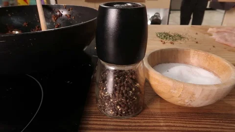 Vegetables and other products in the kitchen Video stock 103712759