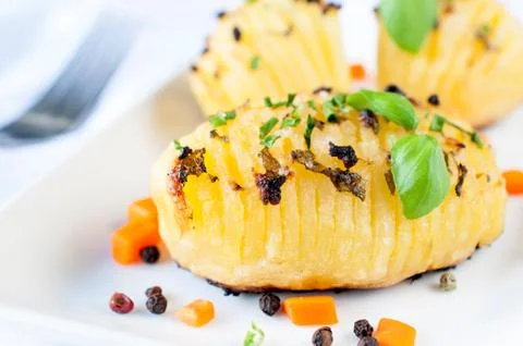 Vegetables and potatoes Stock Photos