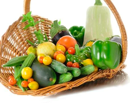 Vegetables assortment Stock Photos