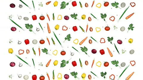 Vegetables background 001 库存影片 286183