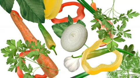 Vegetables background 002 库存影片 288581