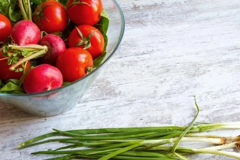 Vegetables background Stock Photos