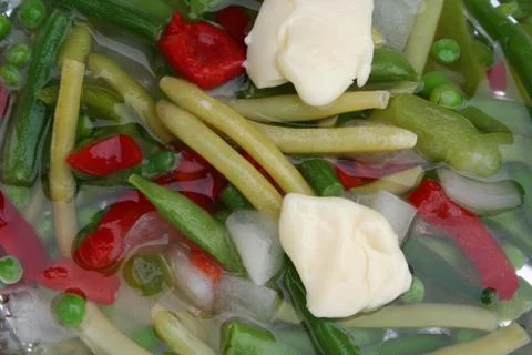 Vegetables on the bbq Stock Photos
