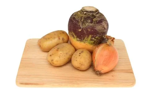 Vegetables on a board Stock Photos