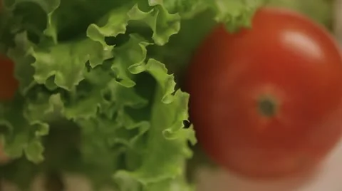 Vegetables close-up. Video stock 22244809
