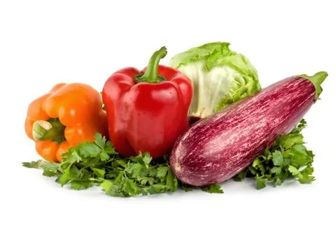 Vegetables composition Stock Photos