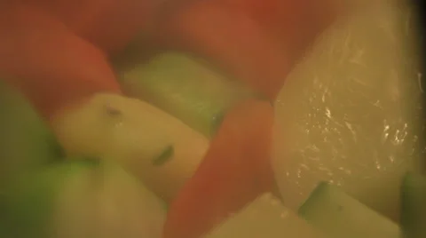 Vegetables cooking Stock-Footage 43485361