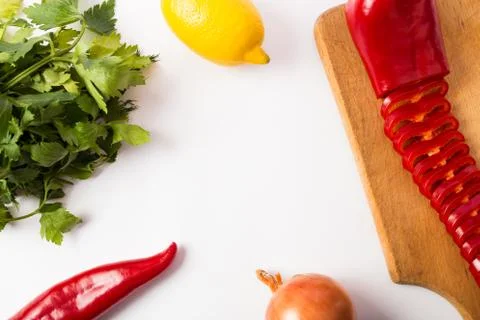 Vegetables with copy space Stock Photos