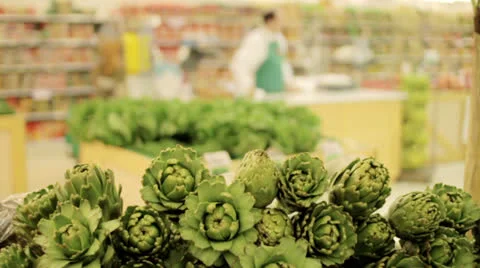 Vegetables dekoration 2 Stock Footage 24593478