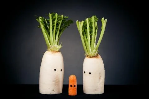 Vegetables With Eyes 写真素材