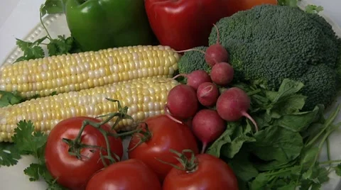 Vegetables Stock Footage 8827819