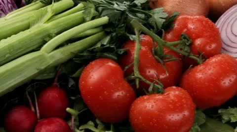 Vegetables Stock Footage 22385456
