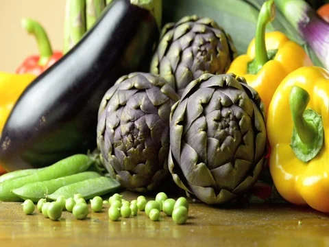 Vegetables Video stock 75253852