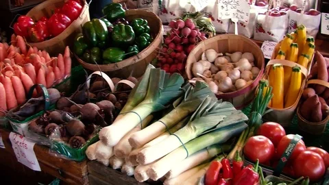 Vegetables Stock Footage 108554918