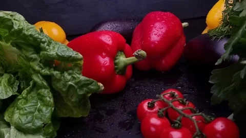 Vegetables Video stock 272794066