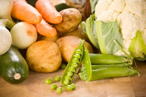 Vegetables at harvest time Foto stock