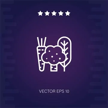 Vegetables  icon Stock Illustration