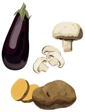 Vegetables Stock Illustration