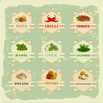 Vegetables Stock Illustration